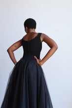 Load image into Gallery viewer, 1980s Tadashi Corset Tulle Gown