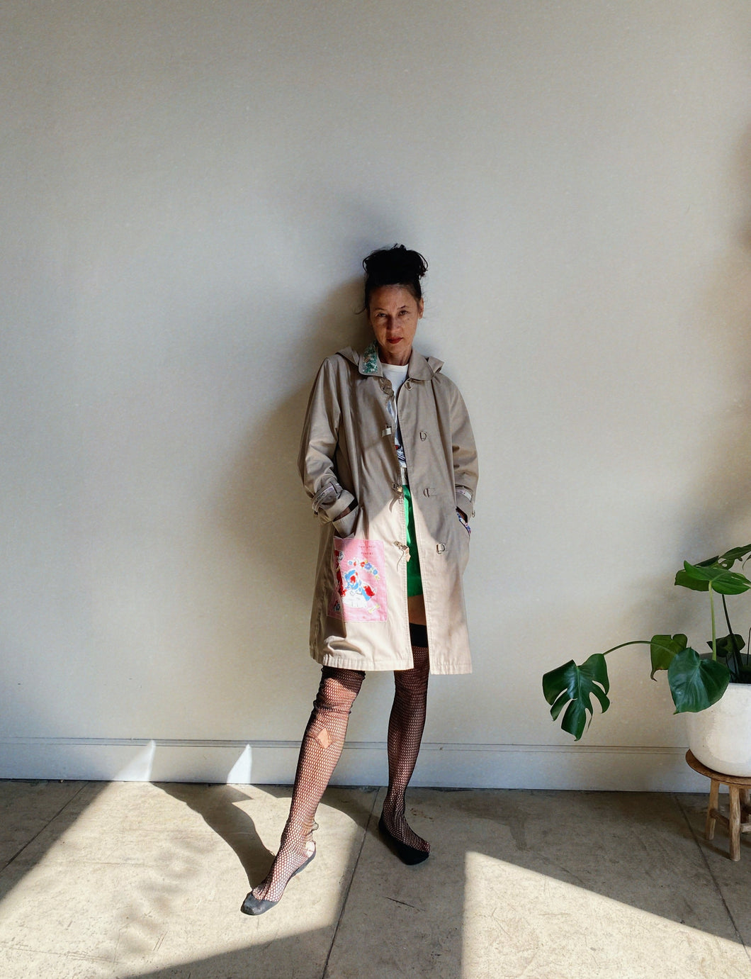 Patchwork Trench Coats