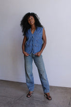 Load image into Gallery viewer, 1980s L.L. Bean Denim Utility Vest