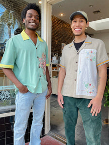 Eshelman Sage Button Up