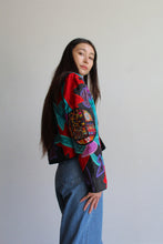 Load image into Gallery viewer, 1980s Cropped Patchwork Jacket by Judith Roberto