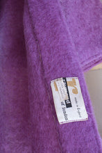 Load image into Gallery viewer, 1960s Purple Mohair Open Cardigan