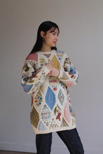 Load image into Gallery viewer, 1990s Patchwork Wool Laura Ashley Sweater