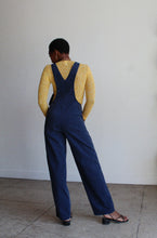 Load image into Gallery viewer, 1990s Navy Blue Overalls