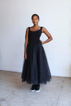 Load image into Gallery viewer, 1980s Tadashi Corset Tulle Gown
