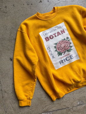 Sunshine Yellow Botan Sweatshirt