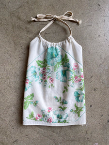 Turquoise Hankie Halter Top ~ Large