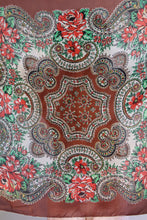 Load image into Gallery viewer, 40s Silk Paisley Scarf