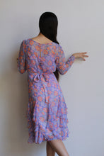 Load image into Gallery viewer, Lou Rose Santa Barbara Silk Ruffle Dress