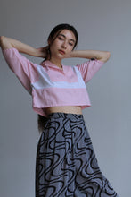 Load image into Gallery viewer, Pink Color Block Jersey Tee