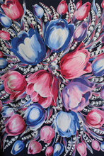 Load image into Gallery viewer, 1940s Painterly Tulip Scarf