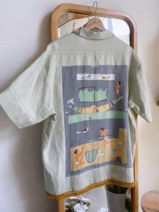 Egyptian Linen Button Up