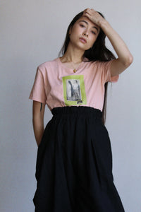 Vintage Bubble Gum Pink Casual Intimacy Tee