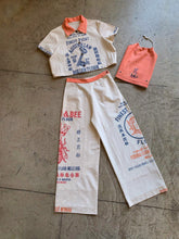 Load image into Gallery viewer, MADE TO ORDER: Kokuho Rose Crop Top &amp; Trousers Set