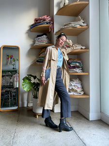 Universal Patchwork Trench Coat