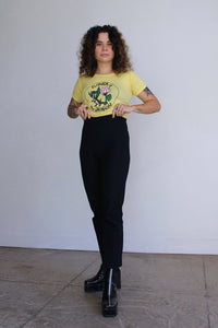 Flower of the Dragon Vintage Yellow Tee