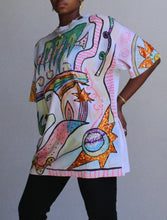 Load image into Gallery viewer, Lady of the Sea Sequin Art Tee