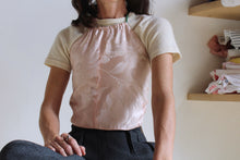 Load image into Gallery viewer, Green Moire x ICY Pink Reversible Halter Top