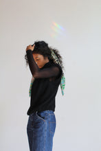 Load image into Gallery viewer, 1990s Black Angora Wool Sweater