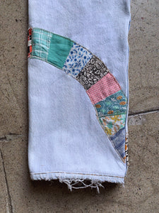 Sunny Patchwork Levi's 501