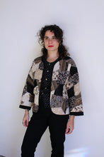 Load image into Gallery viewer, 1990s Cotton Patchwork Home Sewn Open Jacket