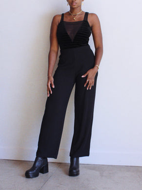 Braided Knit Palazzo Pants