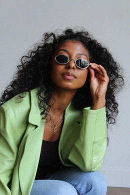 Deadstock 90s Sunglasses: Metal