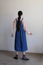 Load image into Gallery viewer, 1980s Denim Jumper Dress