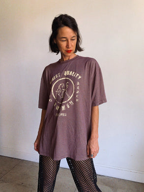 Finest Quality 1990s Plum T-Shirt - L