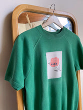 Load image into Gallery viewer, Primary Rose Green Raglan Sweater | Medium