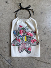 Load image into Gallery viewer, Feed Sack Flower Halter Top - XL