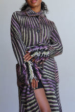 Load image into Gallery viewer, 1990s Second Skin Wool Fringe Coat