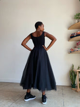 Load image into Gallery viewer, 1980s Tadashi Corset Tulle Gown