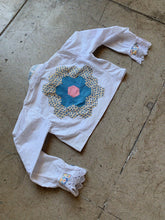 Load image into Gallery viewer, Antique Butterfly Patchwork Blouse
