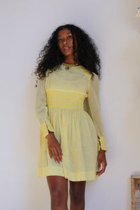 Lemon Drop Mini Dress