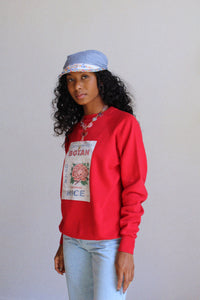 Floral Embroidery Bonnet
