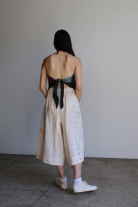 Vintage Silk Floral Scarf