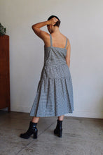 Load image into Gallery viewer, Modern LACAUSA B&amp;W Gingham Dress