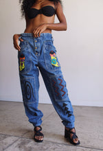 Load image into Gallery viewer, 1980s Guess by Georges Marciano Painted Cowgirl Jeans