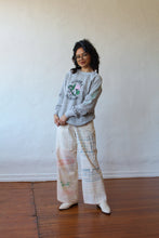Load image into Gallery viewer, Flower of the Dragon Vintage Heather Grey Raglan Sweatshirt
