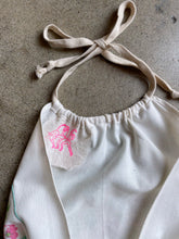 Load image into Gallery viewer, Turquoise Hankie Halter Top ~ Large