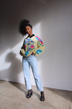 Load image into Gallery viewer, Yellow Floral Knit Sweater