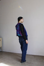 Load image into Gallery viewer, 1970s Fibre Art Birds of Paradise Felted Wool Quilted Vest
