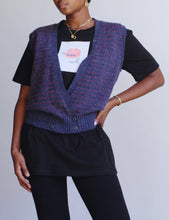 Load image into Gallery viewer, Grid Sweater Vest