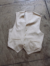 Load image into Gallery viewer, 90s Reversible Linen Vest