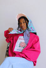 Load image into Gallery viewer, Botan Raglan Sweatshirt Hot Pink