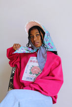 Load image into Gallery viewer, Botan Raglan Sweatshirt Hot Pink