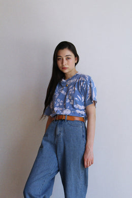 Tropical Stamp Print Tee