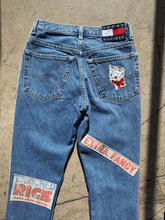 Load image into Gallery viewer, Darling Kitty Patchwork Tommy Jeans
