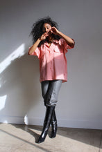 Load image into Gallery viewer, 1980s Kenzo Peach Linen Blouse